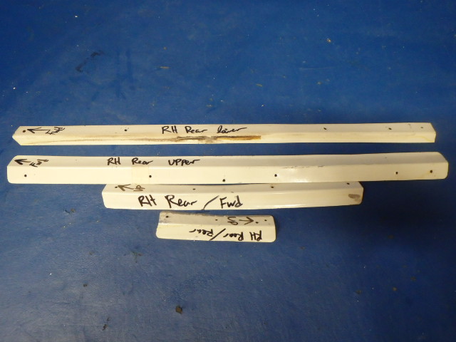 NPN Piper - Retainer Set- Right Rear Window